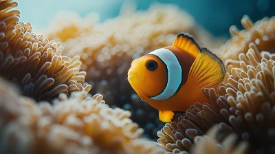 Clownfish in Anemones