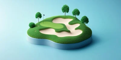 Isometric Golf Course