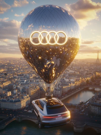 Aerial Audi Adventure