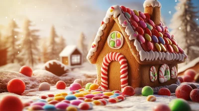 Gingerbread House Delight