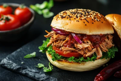 Pulled Pork Burger