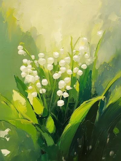 Lily of the Valley in Spring