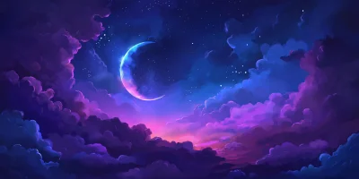 Cozy Nighttime Sky