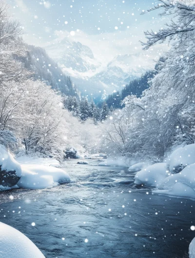 Snowy River Scene