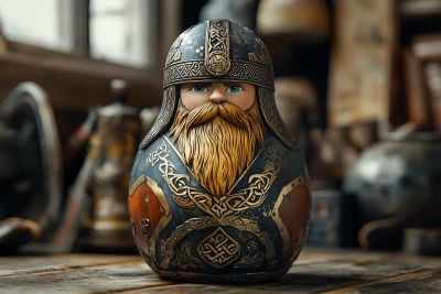 Viking Champion Matryoshka