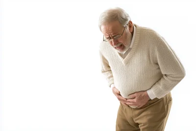 Elderly Man in Pain