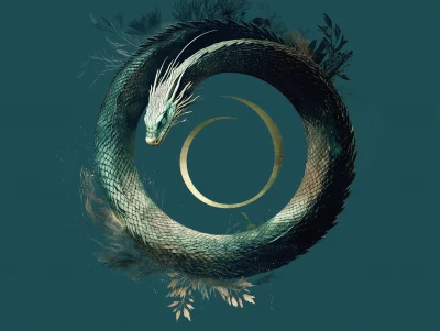 Simple Green Ouroboros Logo