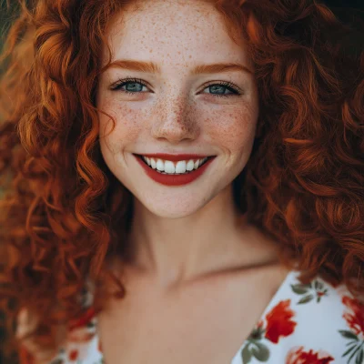 Freckled Smile