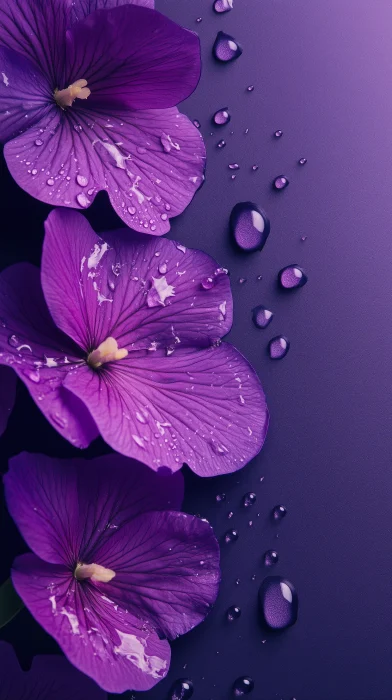 Elegant Purple Flowers