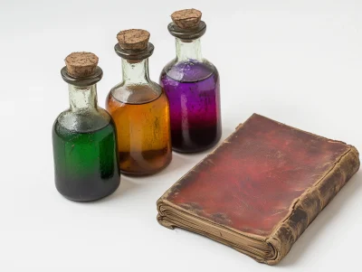 Colorful Potion Bottles