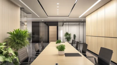 Modern Office Meeting Room