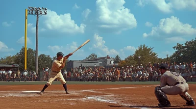 Vintage Baseball Game