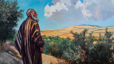 Patriarch Ephraim on a Hill