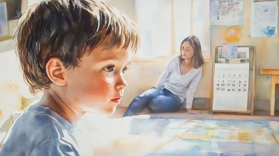 Realistic Watercolor of Four