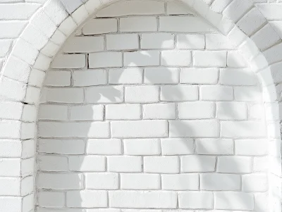 Rounded Brick Wall