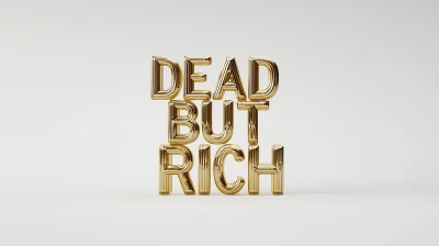 Floating Text in Gold