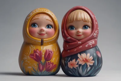 Beautiful Matryoshka Dolls