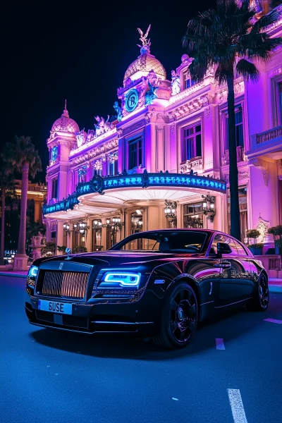 Luxury Rolls Royce in Monte Carlo