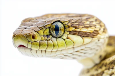 Snake Isolated on White Background