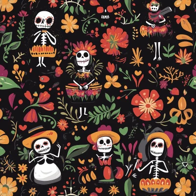 Day of the Dead Pattern