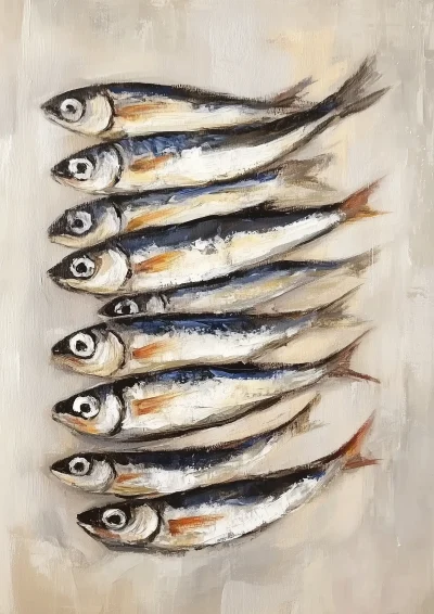 Minimalistic Sardines