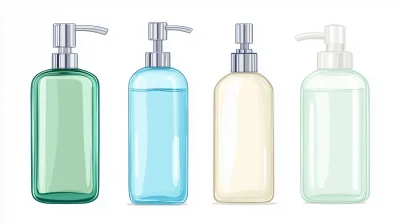 Variety of Soap Bottles