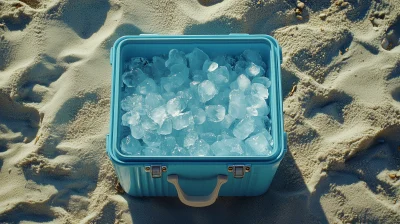 Cooler on the Beach