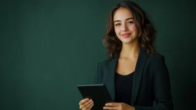 Business Woman with Tablet