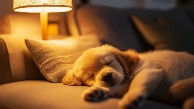 Cute Puppy Sleeping