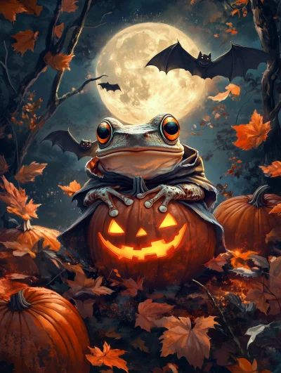 Halloween Frog