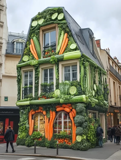 Vegetable House in Paris