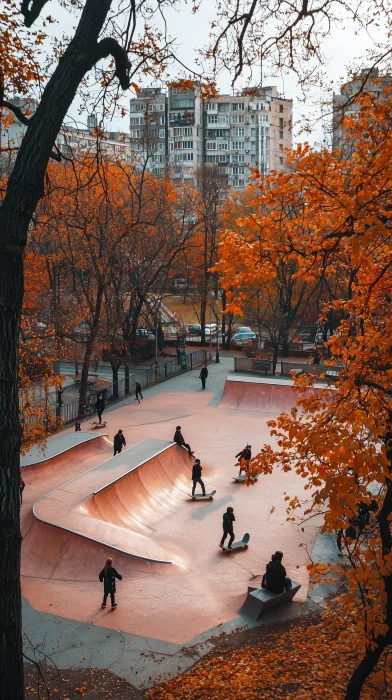 Outdoor Skate Park