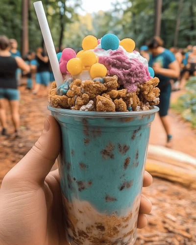 Rainbow Candy Freakshake