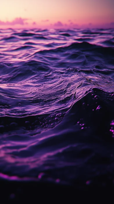 Cinematic Ultra Violet Water