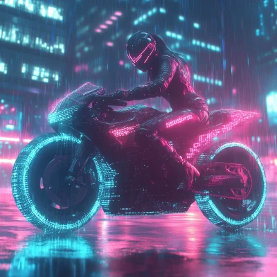 Cyberpunk Rider