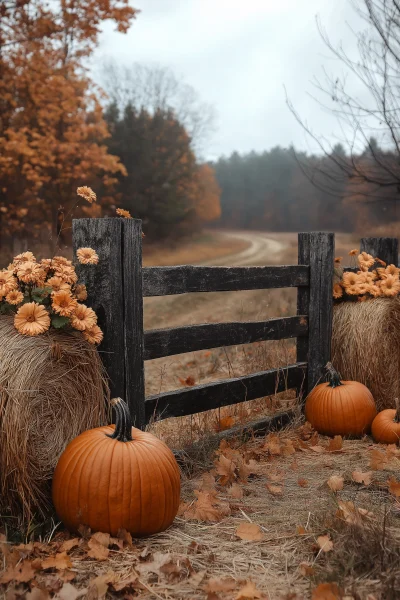 Rustic Farmhouse Scene