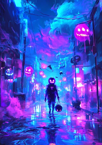 Epic Neon Halloween