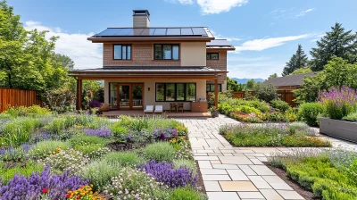 Modern Farmhouse Backyard Garden