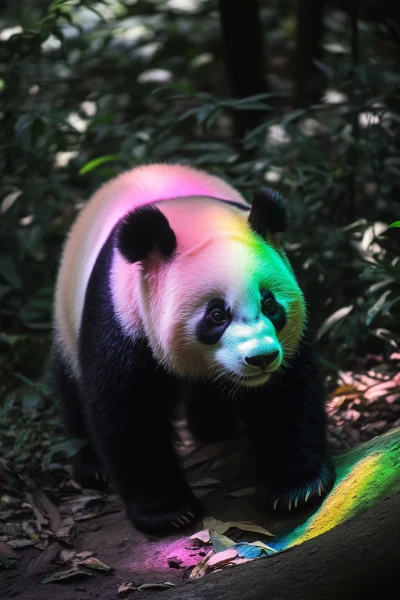 First Panda Photograph