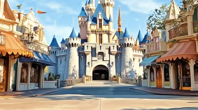 Disneyland Castle