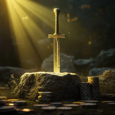 King Arthur’s Sword in the Stone