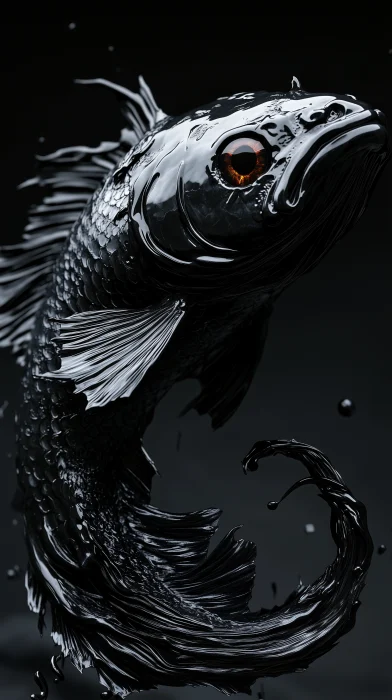 Black Fish in Oil