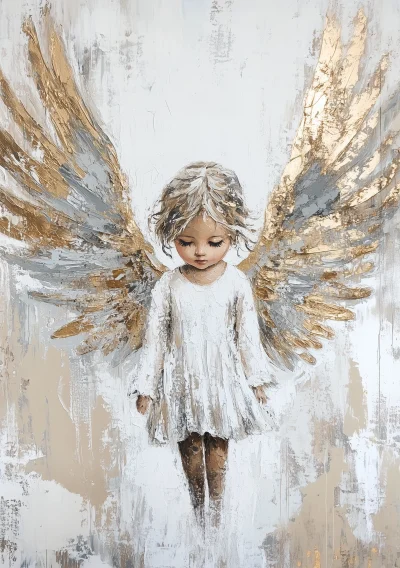 Textured Angel