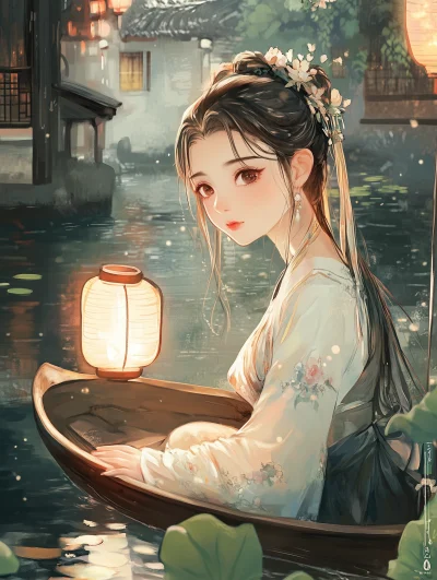 Lantern in the Water