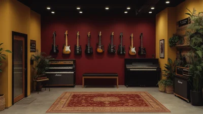 Modern Music Room