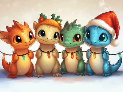 Adorable Baby Dragons