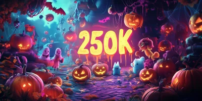 Colorful Halloween Dreamscape