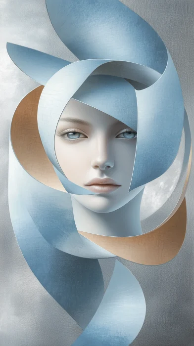 Abstract Female Face