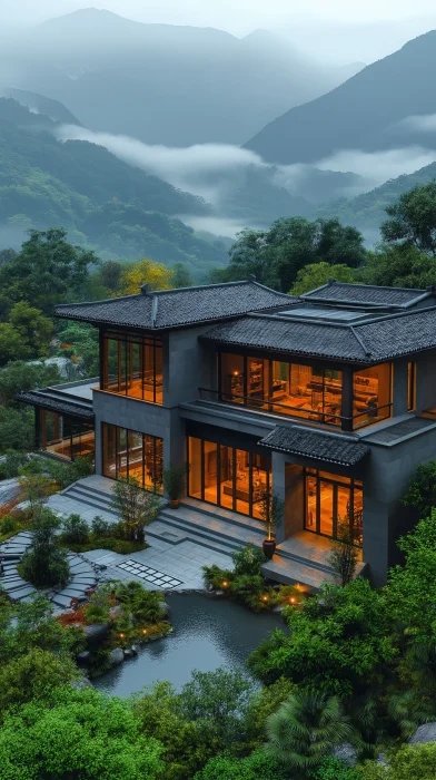 Luxurious Modern Chinese Villa