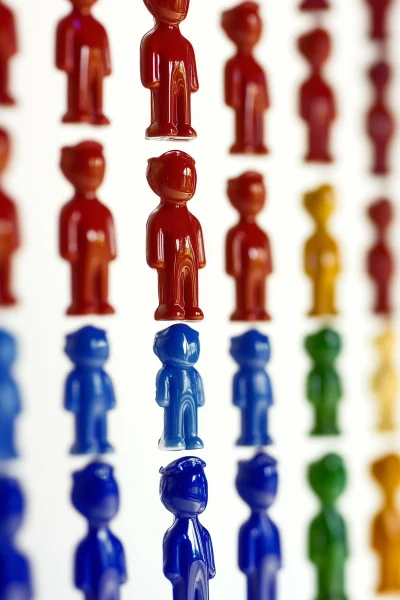 Colorful Plastic Soldiers